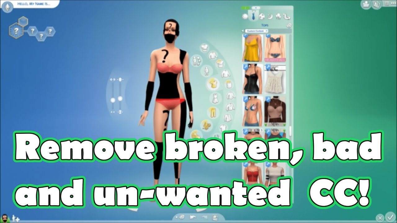 broken sims 4 mods