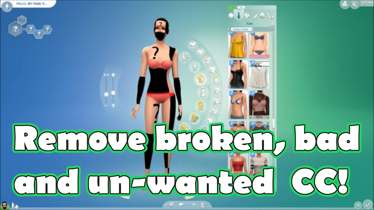 How to find broken mods sims 4 adamssigns