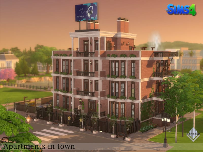 sims 4 get together town