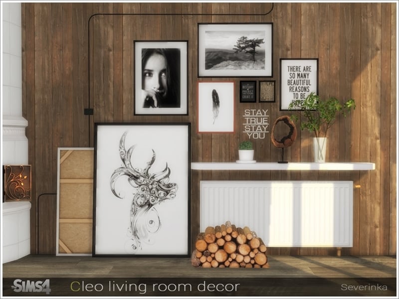 cleo living room sims 4