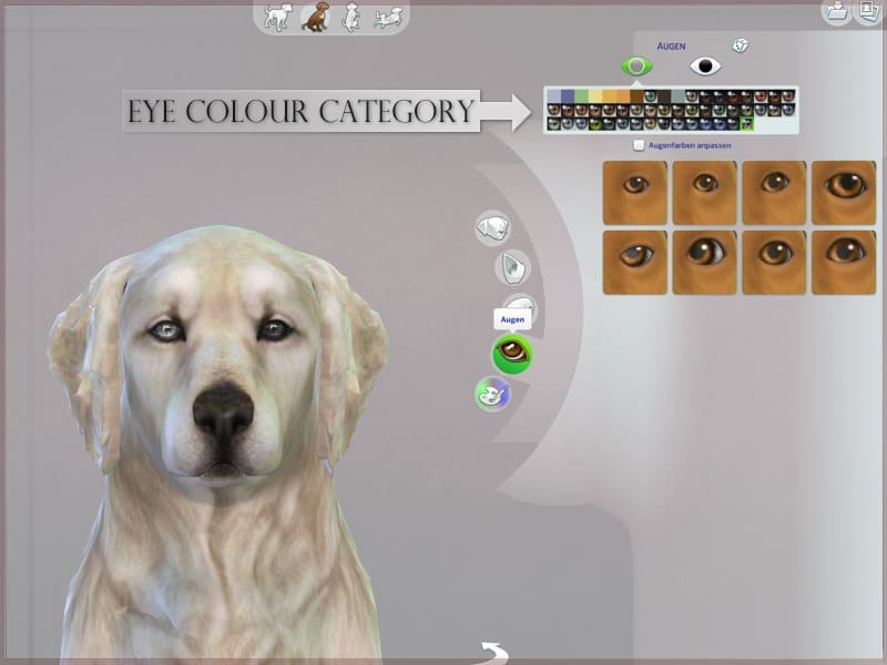 sims 4 cat and dog cc eyes