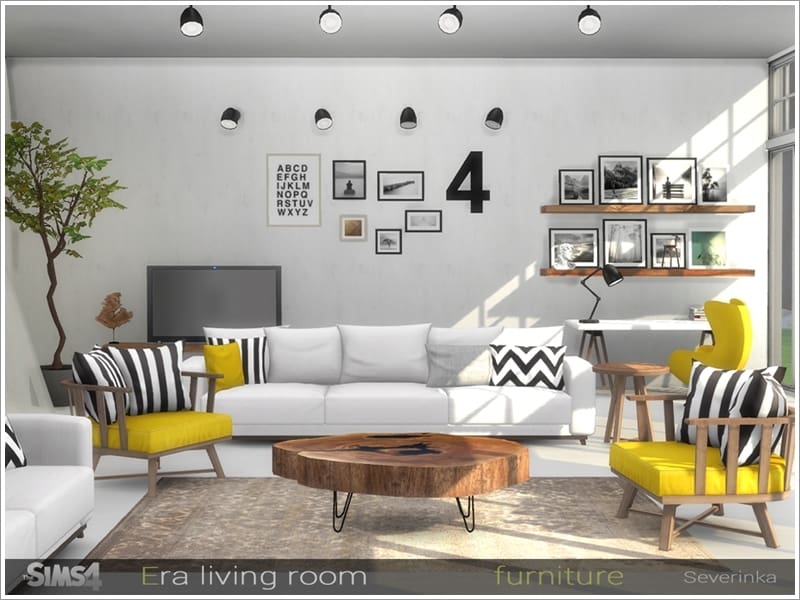 Living Room The Sims 4 Download