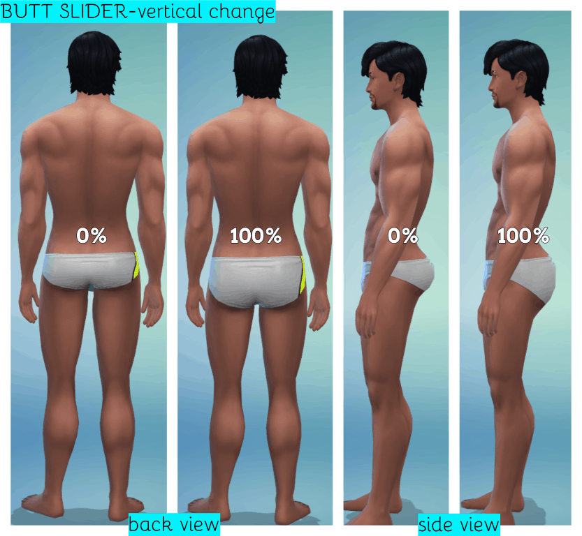 mod the sims 4 body sliders