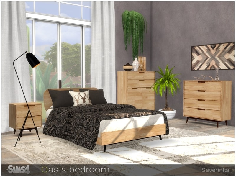 Oasis bedroom Mod - Sims 4 Mod | Mod for Sims 4