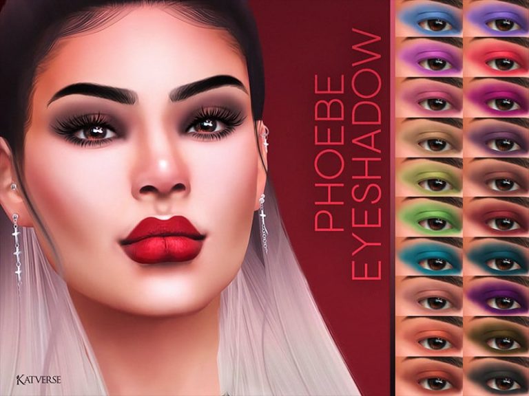 Phoebe Eyeshadow Mod Sims 4 Mod Mod For Sims 4