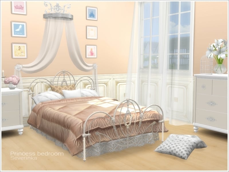 Princess Bedroom Mod Sims 4 Mod Mod For Sims 4