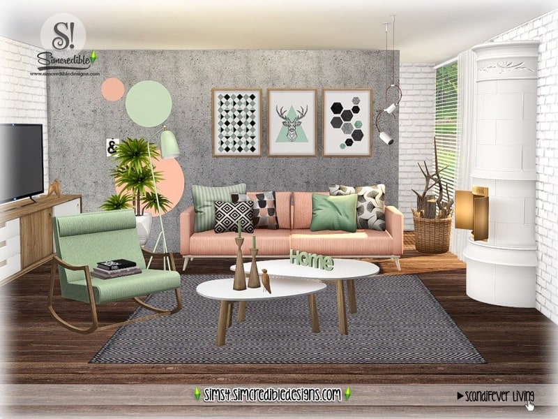 Living Room The Sims 4 Mods