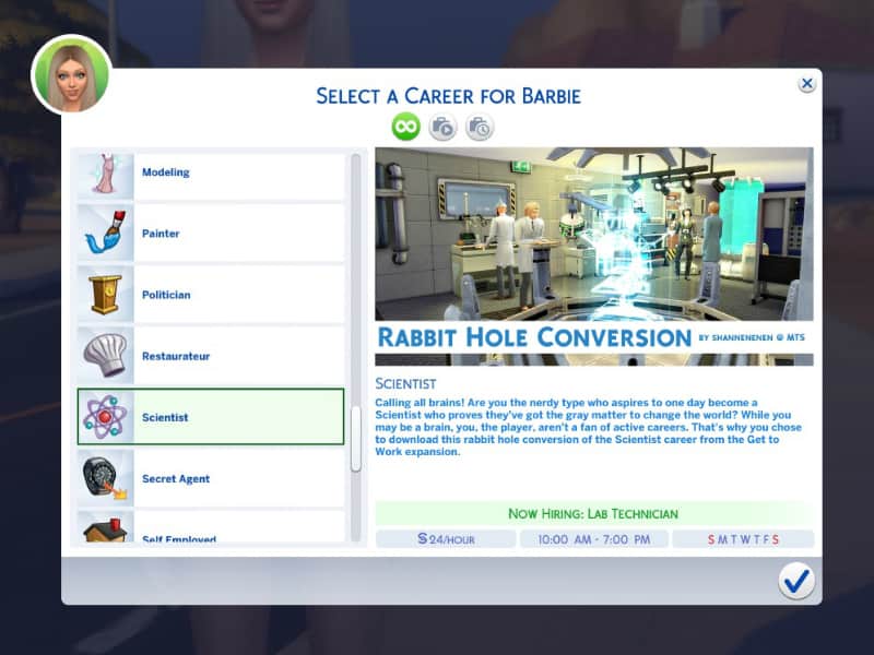 where to find the rabbit holes in sims 4