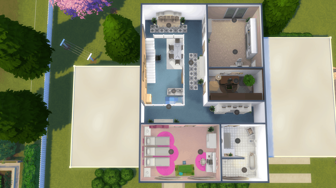 The Powerpuff girls house | NO CC Mod - Sims 4 Mod | Mod for Sims 4