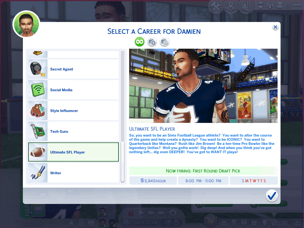 modeling career mod sims 4