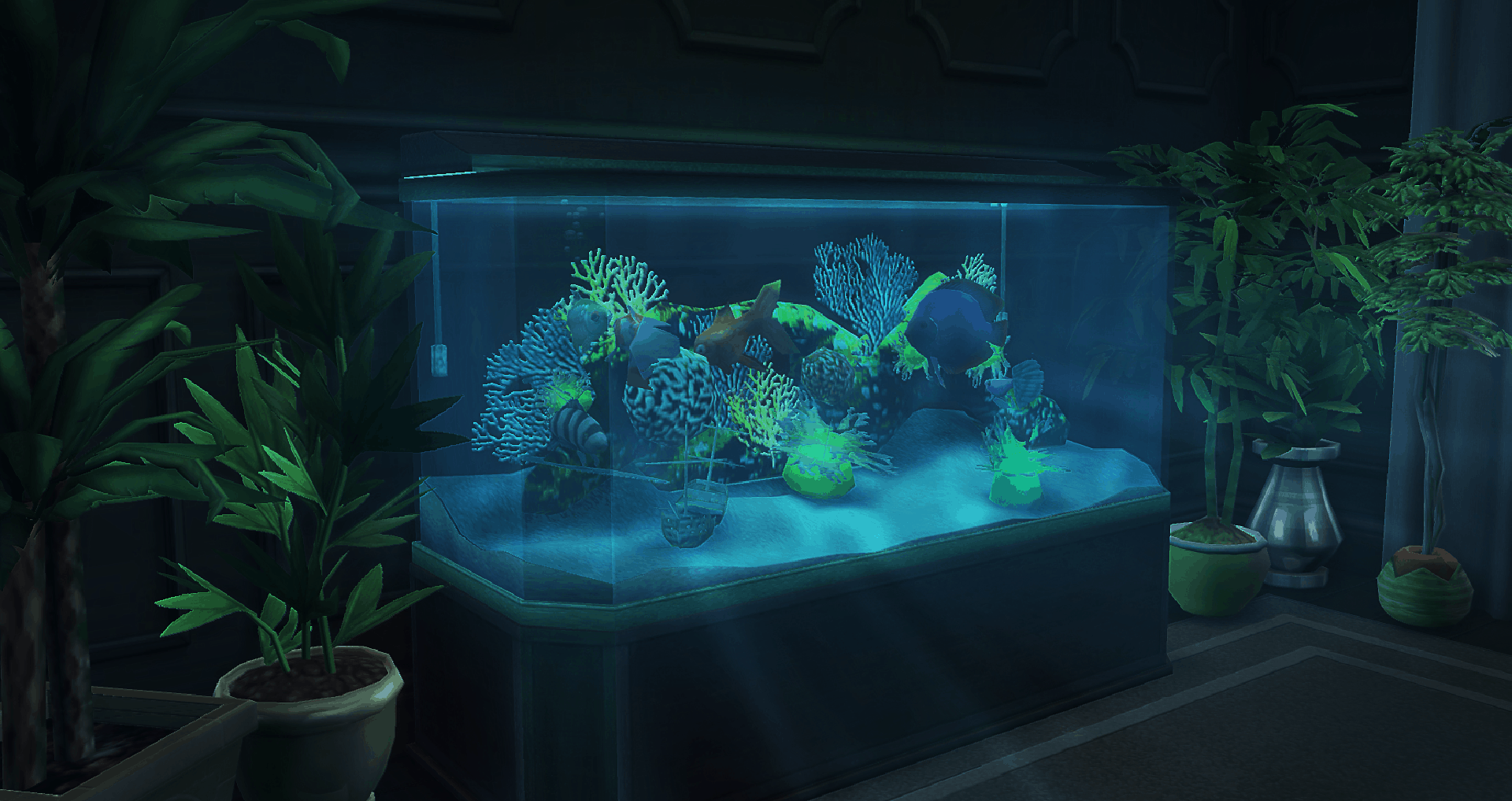 Sims 4 Aquarium