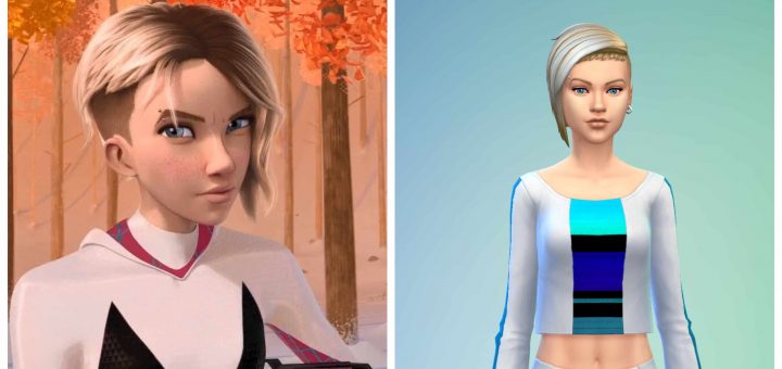 female boob showing low cut top sims 4 mod