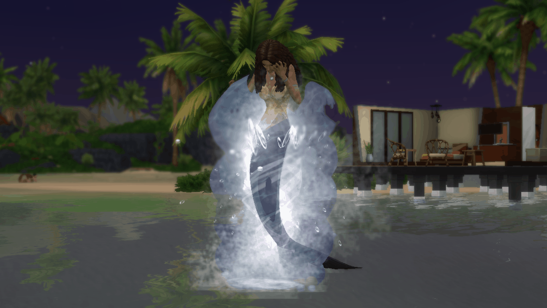 water birth mod sims 4