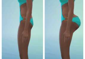 the sims 4 bigger butt mod