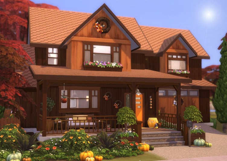 sims 4 house download cc included
