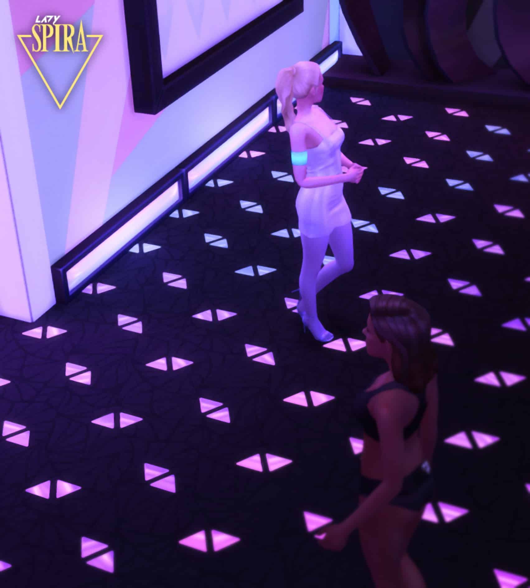 EDEN CLUB inspired Floor Light Panels Mod - Sims 4 Mod | Mod for Sims 4