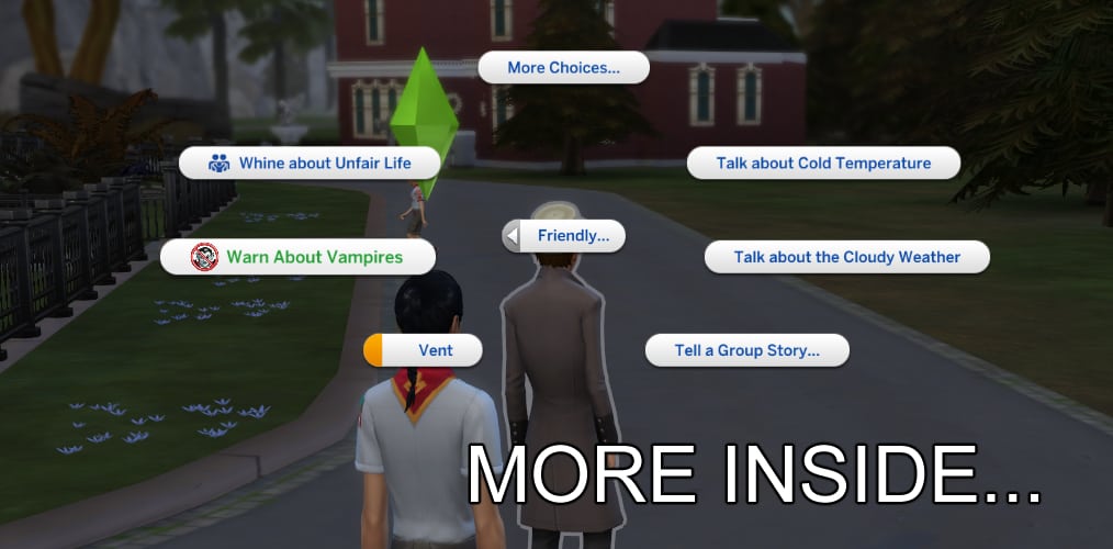 Immersive Vampires Mod - Sims 4 Mod | Mod for Sims 4