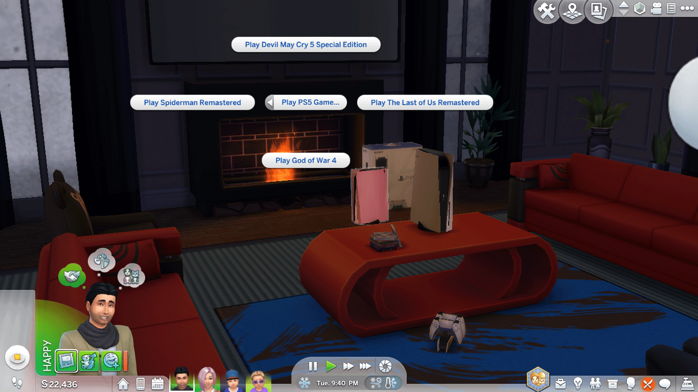 sims 4 video game console mod