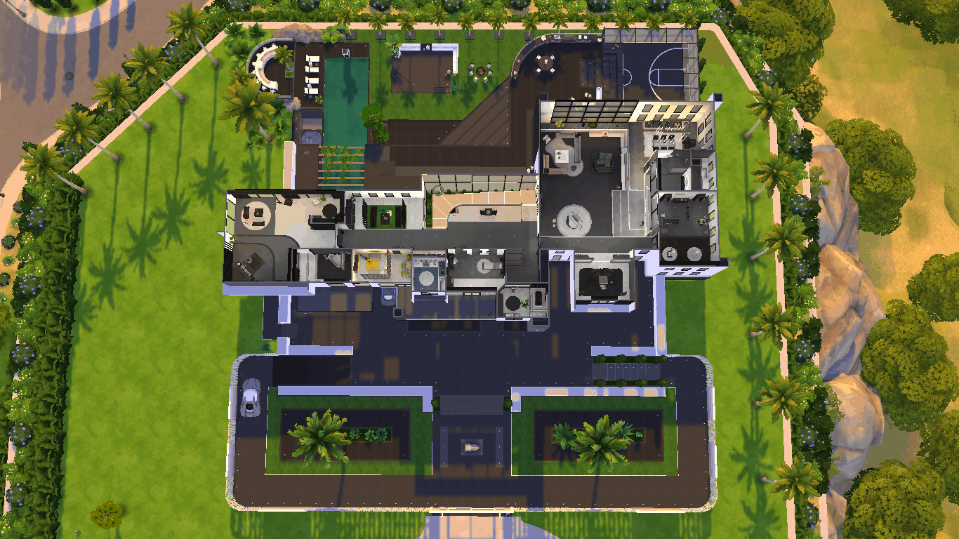 Celebrity Modern Mansion Mod - Sims 4 Mod | Mod for Sims 4