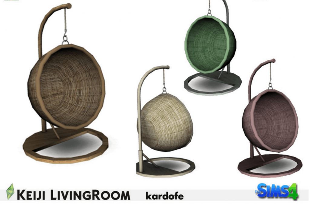 Kardofe Keiji Livingroom Hanging Chair Mod Sims Mod Mod For Sims