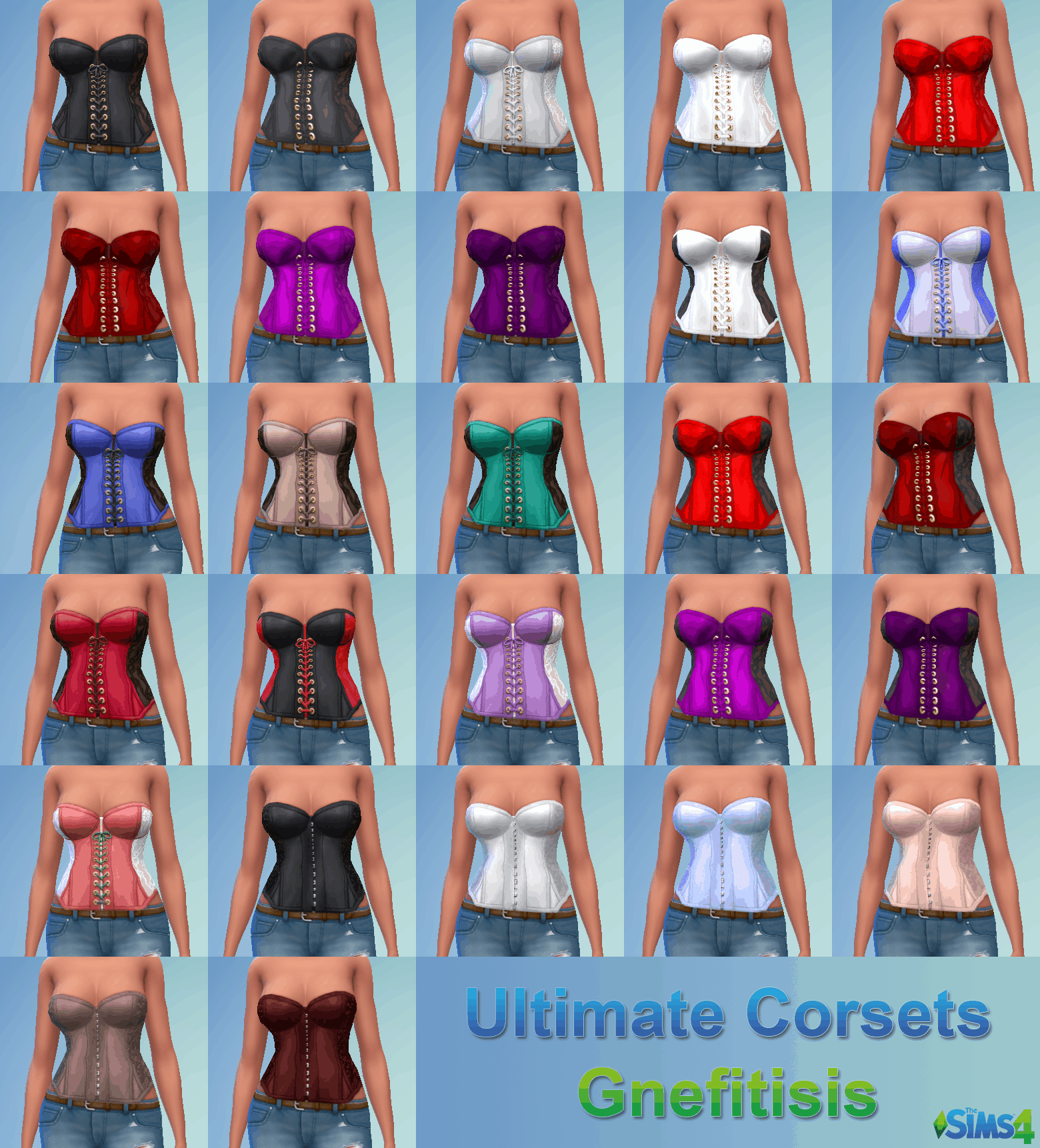 Ultimate Corsets Mod - Sims 4 Mod | Mod for Sims 4