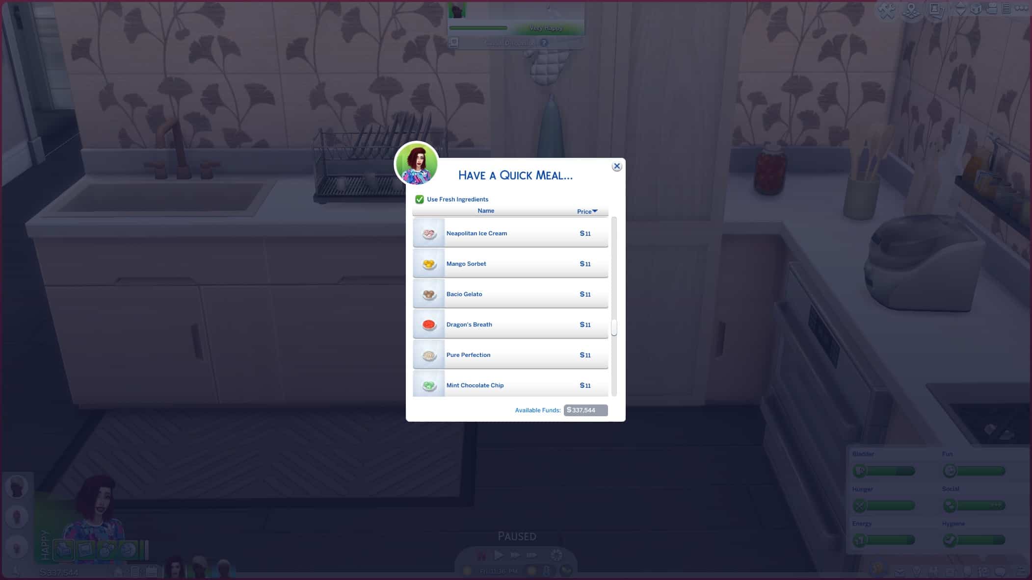 All Kinds Of Ice Cream From The Fridge Mod Sims 4 Mod Mod For Sims 4