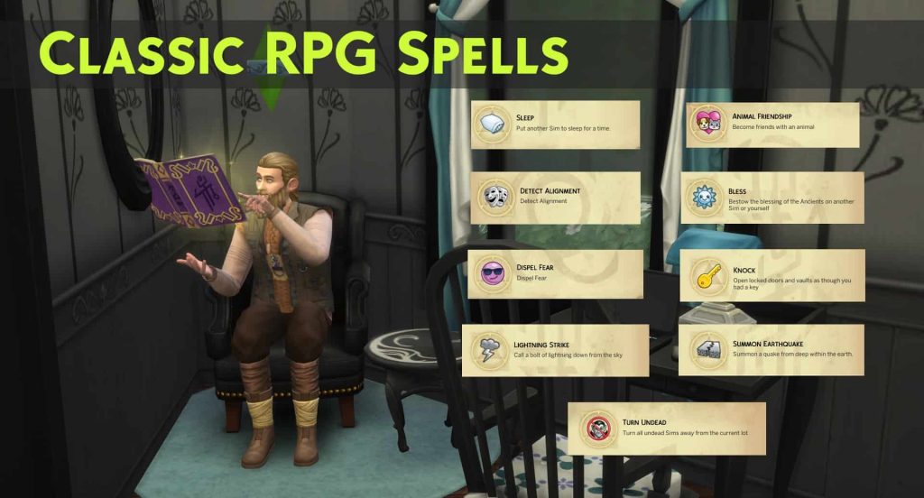 sims 4 spells mod