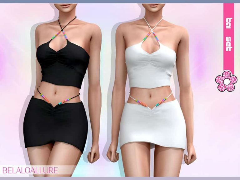 Belaloallure Tai Set Mod Sims 4 Mod Mod For Sims 4