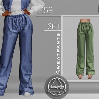 SET 159 – Sweatpants Mod - Sims 4 Mod | Mod for Sims 4