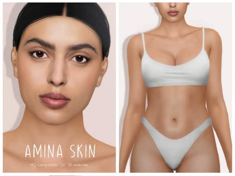 Patreon Amina Skin Mod Sims 4 Mod Mod For Sims 4